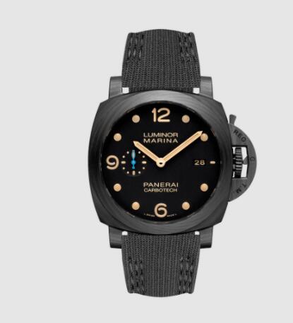 Panerai Luminor Marina Carbotech 44mm Replica Watch PAM00661 RECYCLED PET BLACK